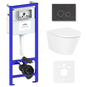 Инсталляция c унитазом Laviniа Boho Relfix Biore Compacto Rimless 75110151