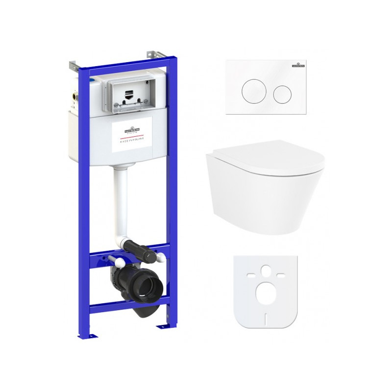 Инсталляция c унитазом Laviniа Boho Relfix Biore Compacto Rimless 77040089