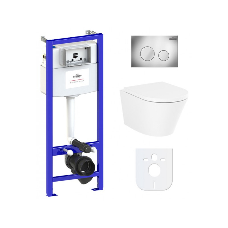 Инсталляция c унитазом Laviniа Boho Relfix Biore Compacto Rimless 77040090