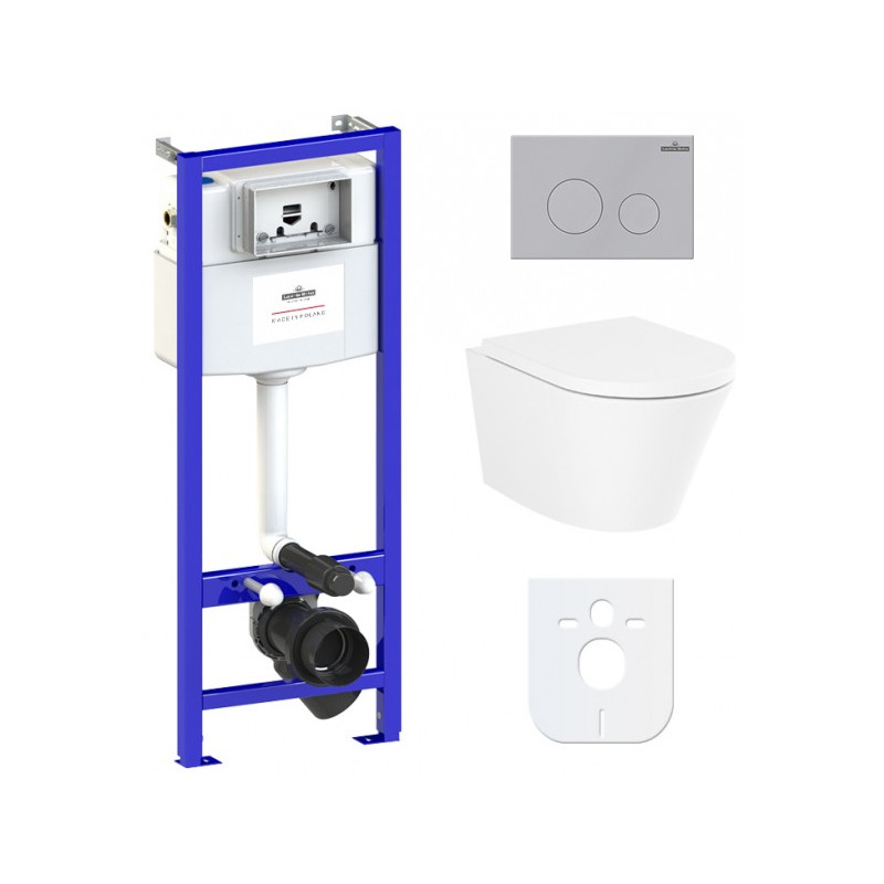 Инсталляция c унитазом Laviniа Boho Relfix Biore Compacto Rimless 77040091