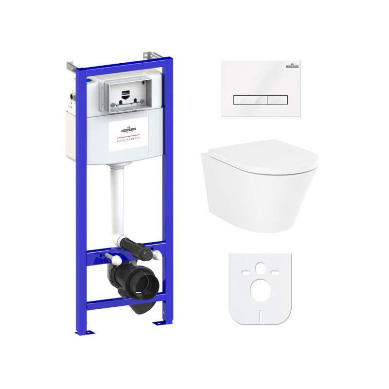 Инсталляция c унитазом Laviniа Boho Relfix Biore Compacto Rimless 77040093