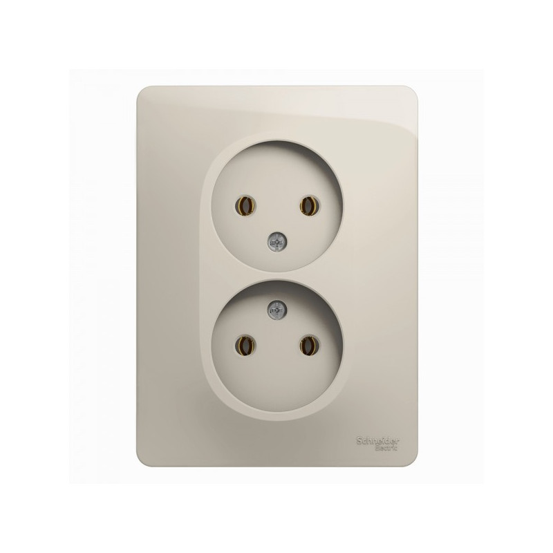 Розетка Schneider Electric Glossa GSL000920 молочный