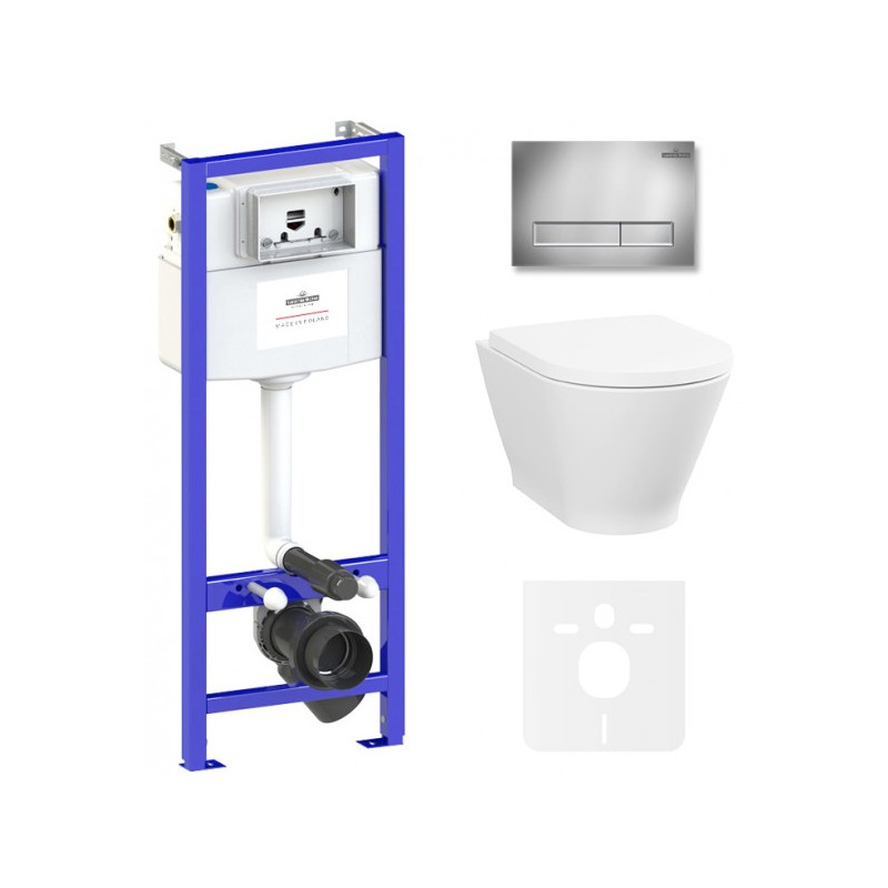 Инсталляция c унитазом Laviniа Boho Relfix Elegant Rimless 87561060