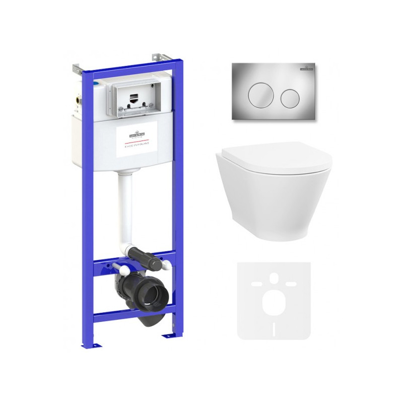 Инсталляция c унитазом Laviniа Boho Relfix Elegant Rimless 87561064