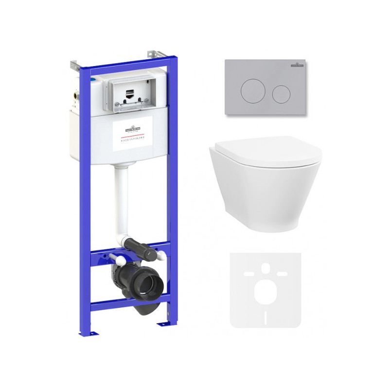 Инсталляция c унитазом Laviniа Boho Relfix Elegant Rimless 87561065