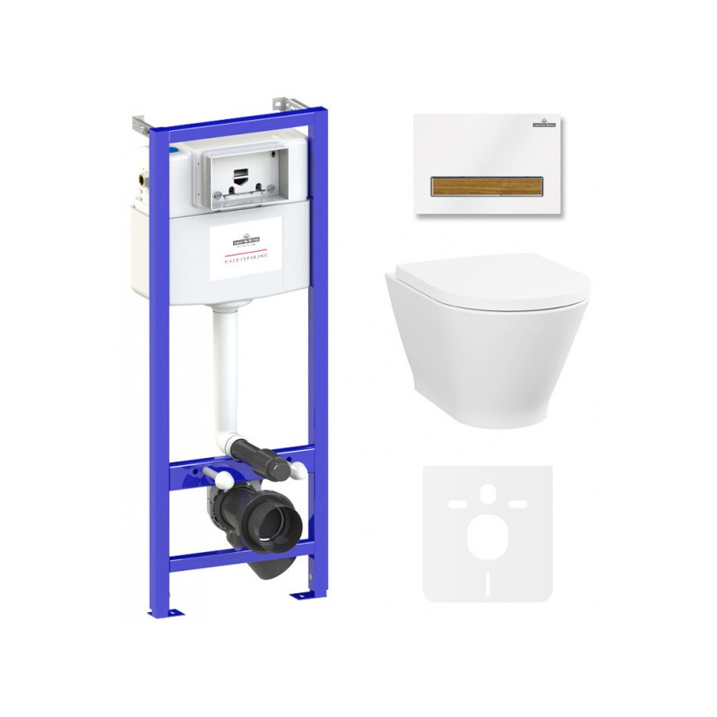 Инсталляция c унитазом Laviniа Boho Relfix Elegant Rimless 87561076