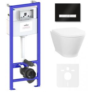 Инсталляция c унитазом Laviniа Boho Relfix Elegant Rimless 87561077