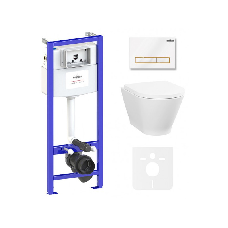 Инсталляция c унитазом Laviniа Boho Relfix Elegant Rimless 87561081