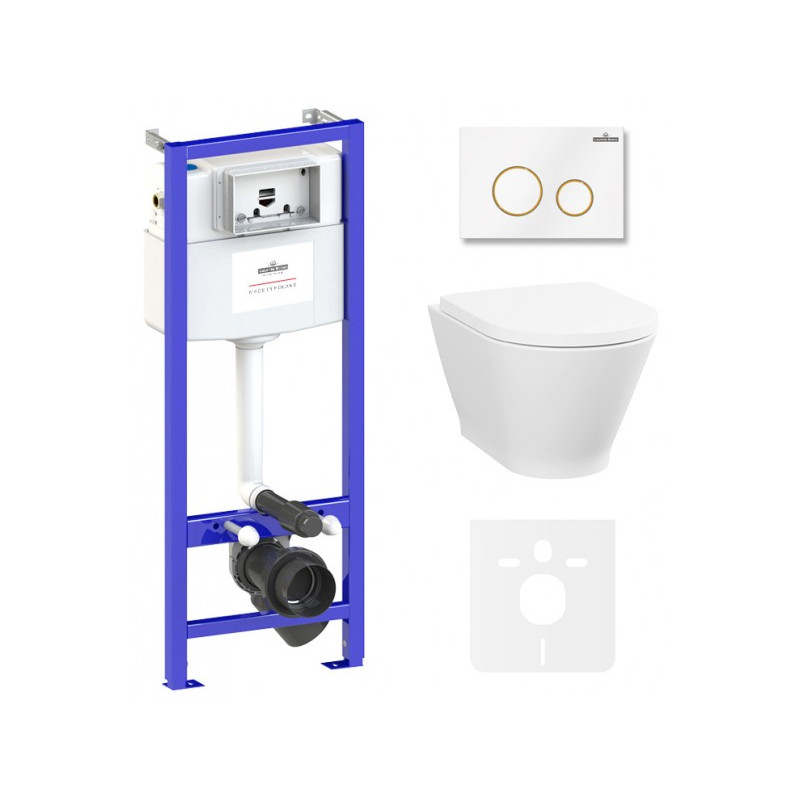 Инсталляция c унитазом Laviniа Boho Relfix Elegant Rimless 87561083