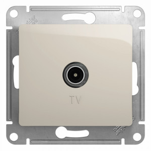 Розетка Schneider Electric Glossa GSL000993 молочный