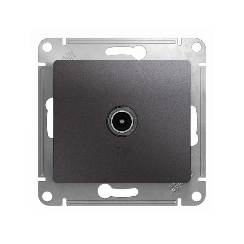 Розетка Schneider Electric Glossa GSL001392 графит