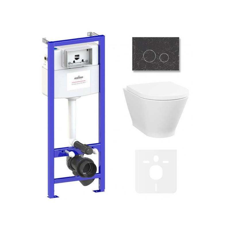 Инсталляция c унитазом Laviniа Boho Relfix Elegant Rimless 87561085