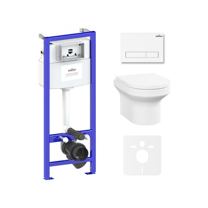 Инсталляция c унитазом Laviniа Boho Relfix Grance Hill Rimless 87561001