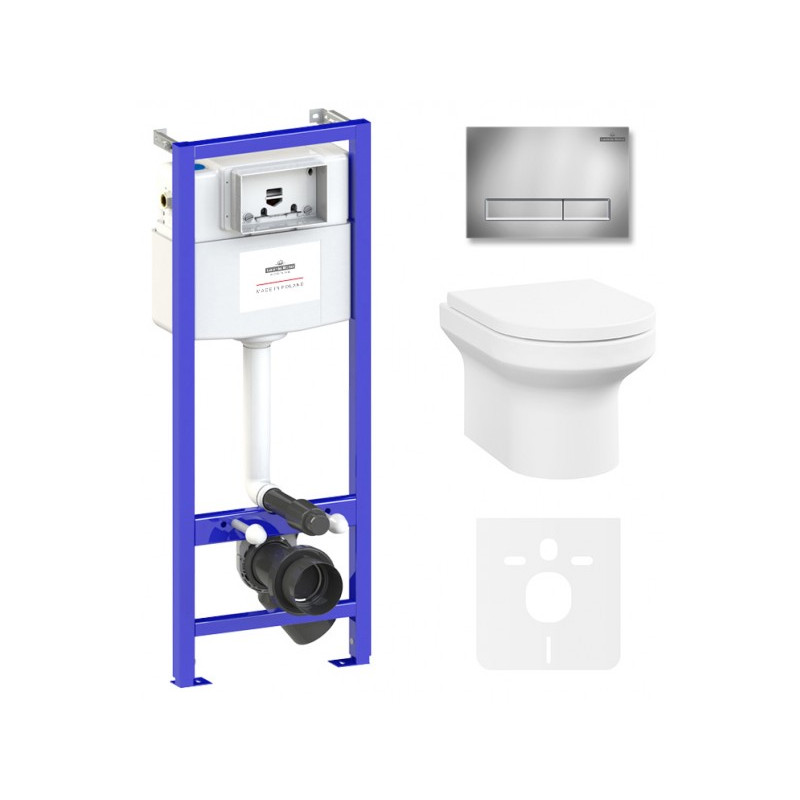 Инсталляция c унитазом Laviniа Boho Relfix Grance Hill Rimless 87561002