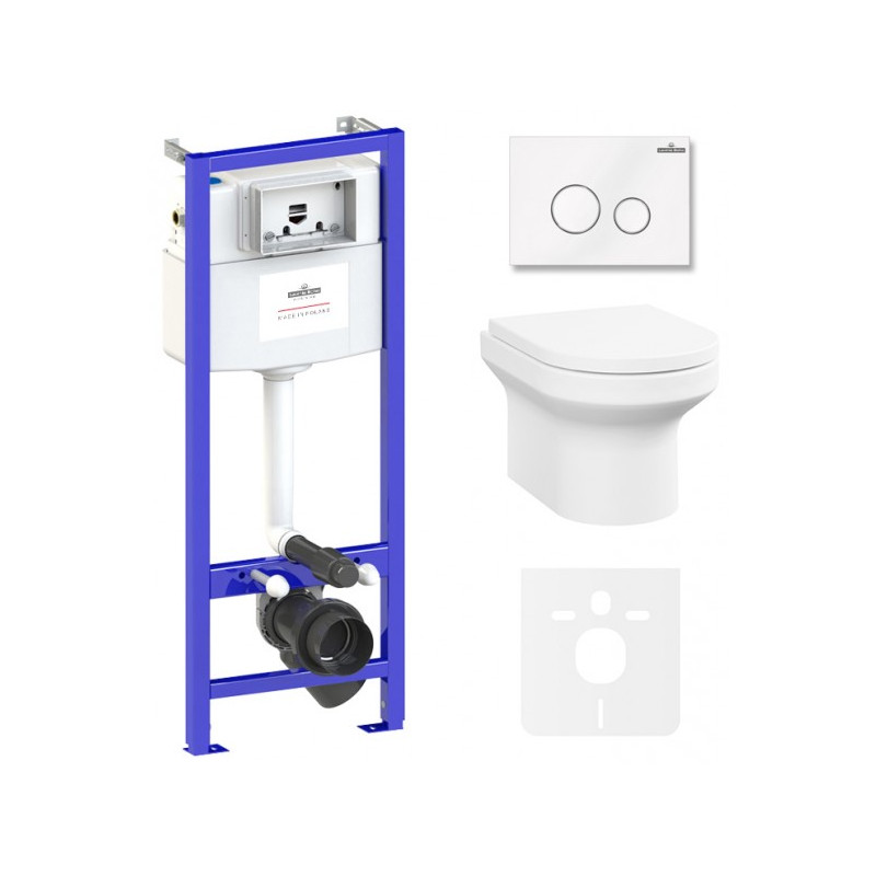 Инсталляция c унитазом Laviniа Boho Relfix Grance Hill Rimless 87561011