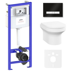 Инсталляция c унитазом Laviniа Boho Relfix Grance Hill Rimless 87561019