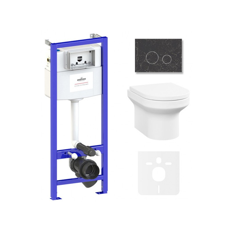 Инсталляция c унитазом Laviniа Boho Relfix Grance Hill Rimless 87561027