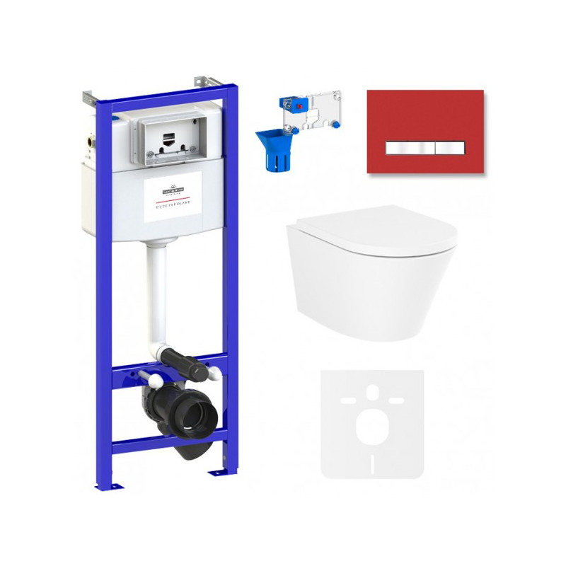 Инсталляция c унитазом Laviniа Boho Relfix Biore Compacto Rimless 75110155