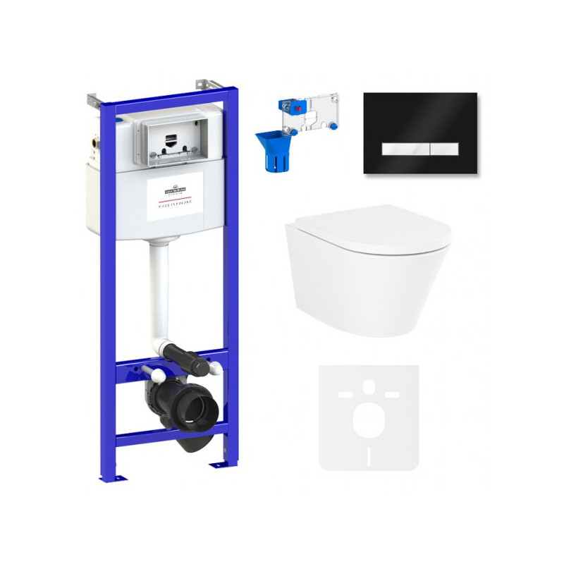 Инсталляция c унитазом Laviniа Boho Relfix Biore Compacto Rimless 75110160