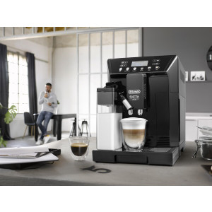 Фото кофемашины DeLonghi Eletta Cappuccino Evo ECAM46.860.B в интерьере