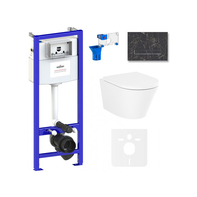 Инсталляция c унитазом Laviniа Boho Relfix Biore Compacto Rimless 75110167