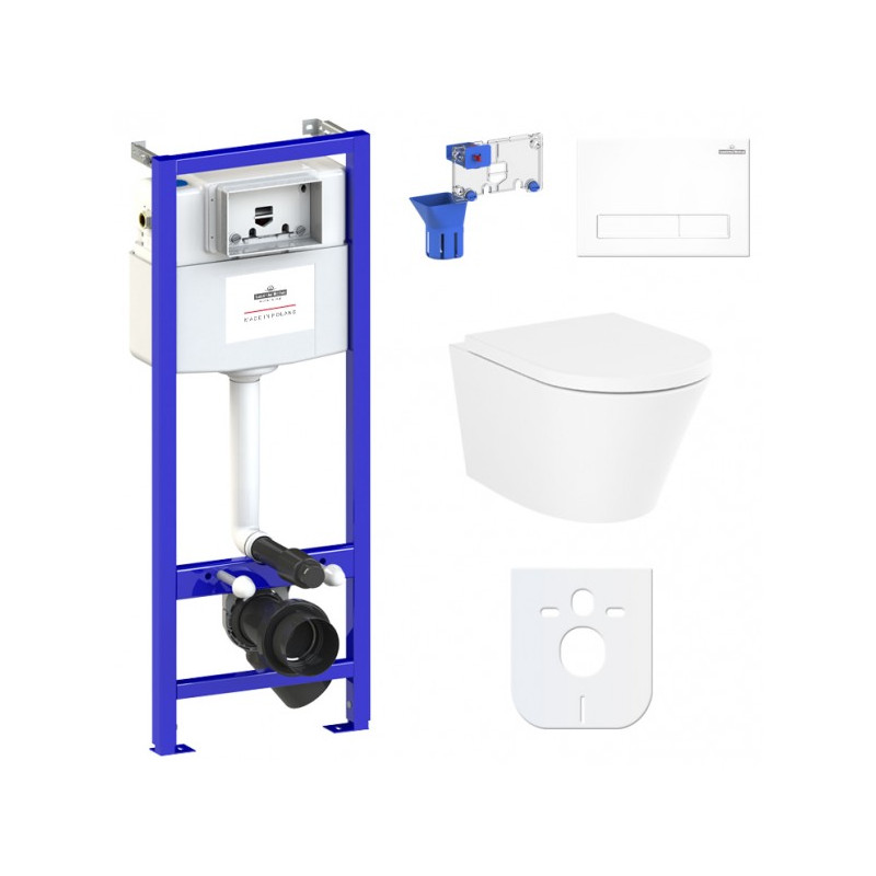 Инсталляция c унитазом Laviniа Boho Relfix Biore Compacto Rimless 87040085