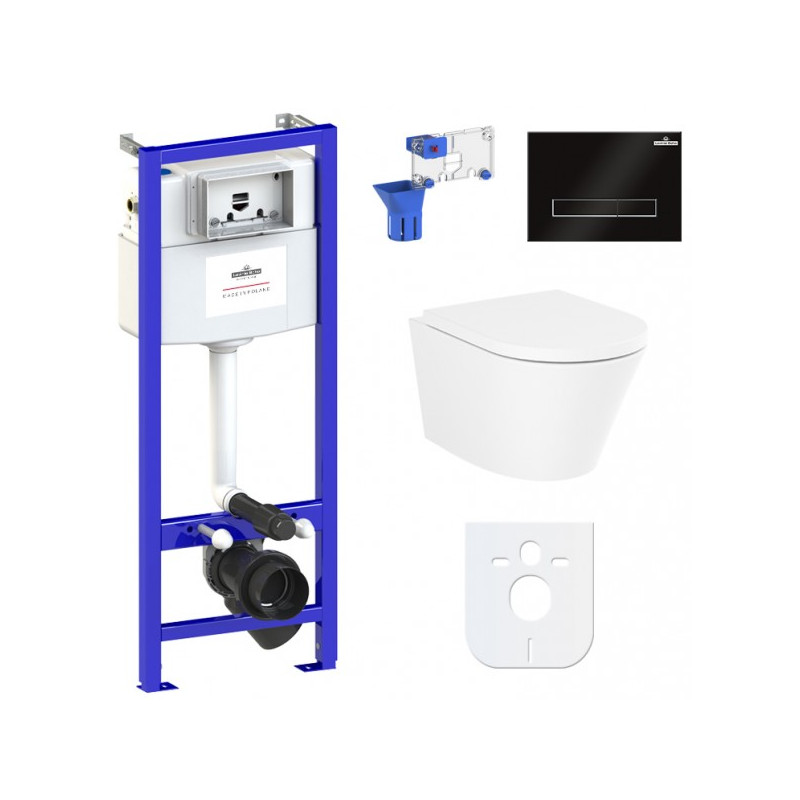 Инсталляция c унитазом Laviniа Boho Relfix Biore Compacto Rimless 87040094