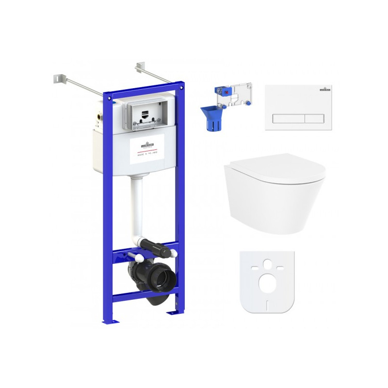 Инсталляция c унитазом Laviniа Boho Relfix Biore Compacto Rimless 87050169