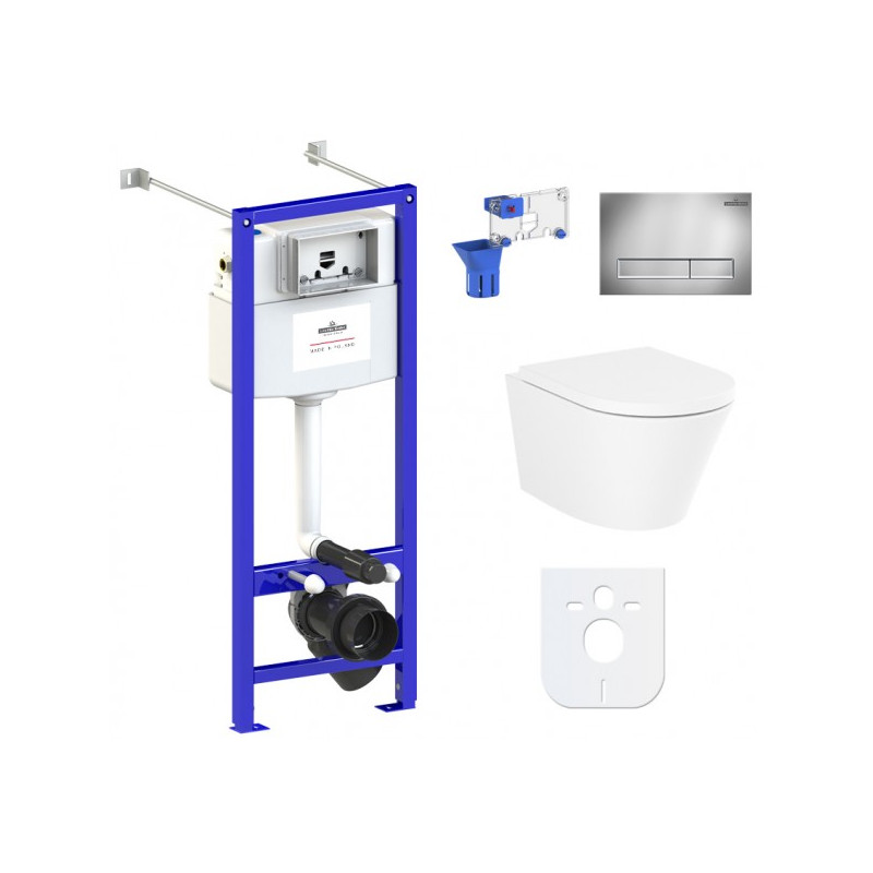 Инсталляция c унитазом Laviniа Boho Relfix Biore Compacto Rimless 87050170