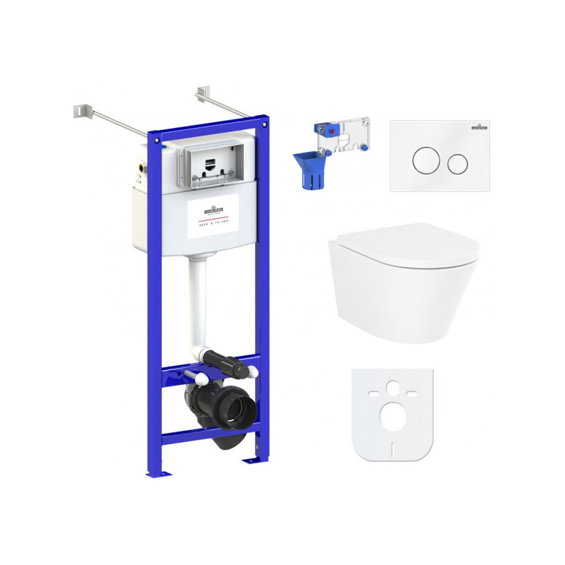 Инсталляция c унитазом Laviniа Boho Relfix Biore Compacto Rimless 87050179