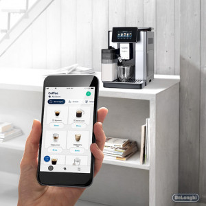 Управление со смартфона кофемашиной DeLonghi PrimaDonna Soul ECAM610.55.SB