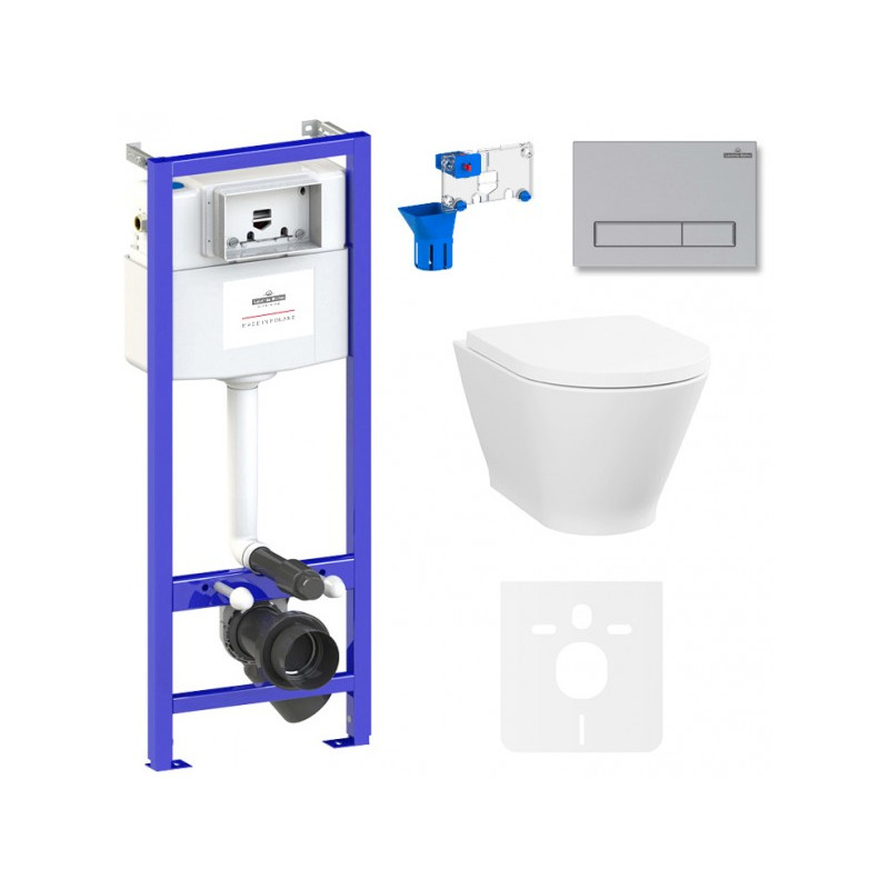 Инсталляция c унитазом Laviniа Boho Relfix Elegant Rimless 87561090