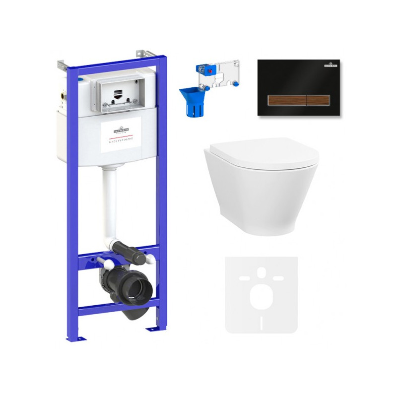 Инсталляция c унитазом Laviniа Boho Relfix Elegant Rimless 87561104