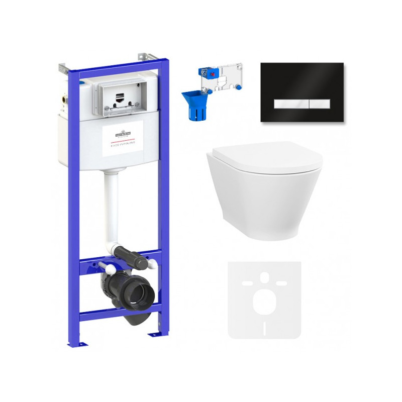 Инсталляция c унитазом Laviniа Boho Relfix Elegant Rimless 87561106