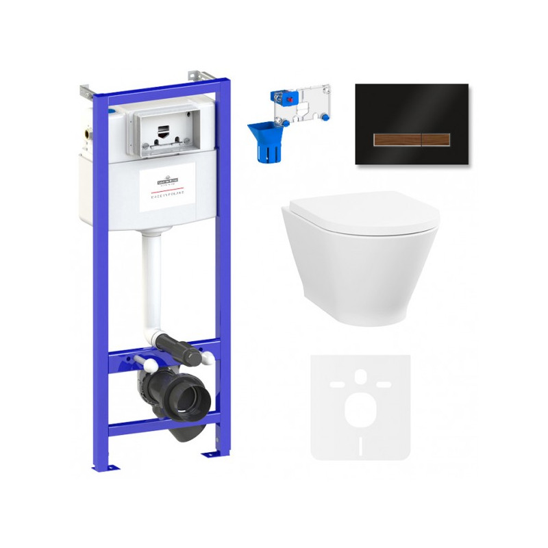 Инсталляция c унитазом Laviniа Boho Relfix Elegant Rimless 87561107