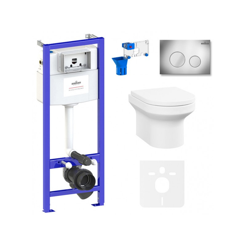 Инсталляция c унитазом Laviniа Boho Relfix Grance Hill Rimless 87561035