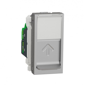 Розетка Schneider Electric Unica New NU341030 алюминий