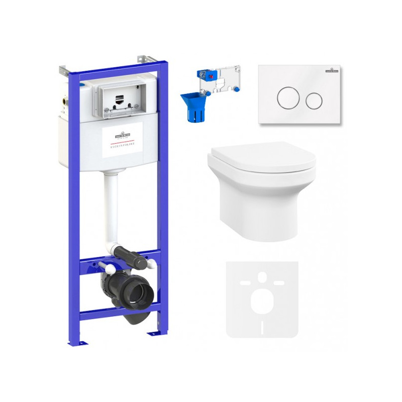 Инсталляция c унитазом Laviniа Boho Relfix Grance Hill Rimless 87561040