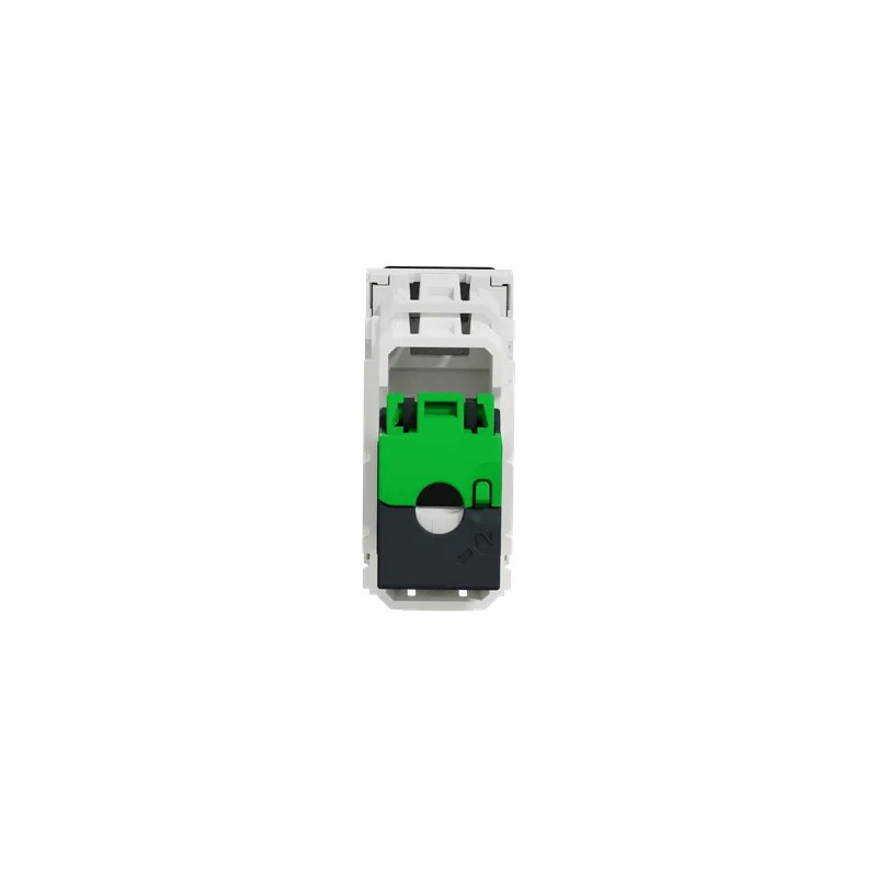 Розетка Schneider Electric Unica New NU341618 белый  вид сзади