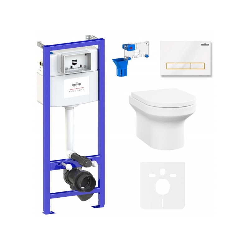 Инсталляция c унитазом Laviniа Boho Relfix Grance Hill Rimless 87561052