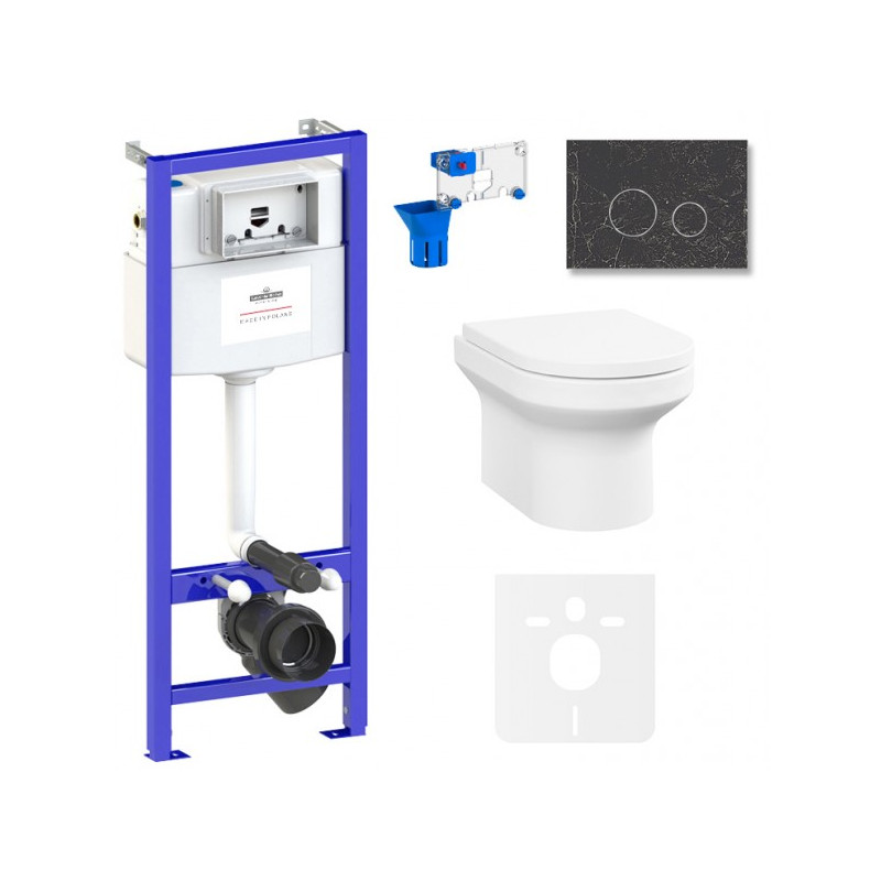 Инсталляция c унитазом Laviniа Boho Relfix Grance Hill Rimless 87561056