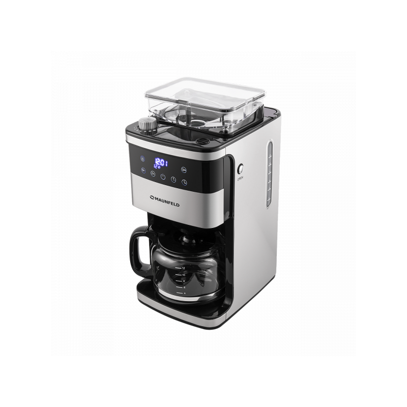 Вид сверху на кофемашину Maunfeld MF-723S