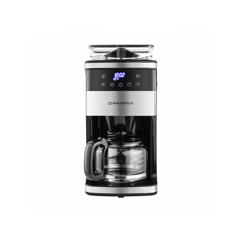 Вид спереди на кофемашину Maunfeld MF-723S