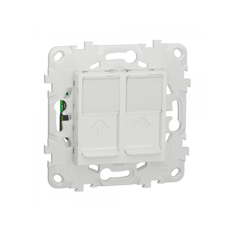 Розетка Schneider Electric Unica New NU542018 белый