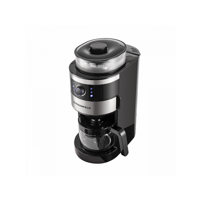 Вид сверху на кофемашинуMaunfeld MF-731BK