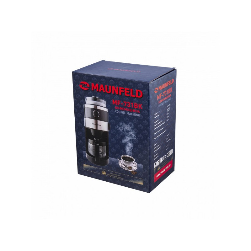 Коробка кофемашины Maunfeld MF-731BK
