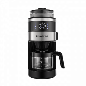 Вид спереди на кофемашину Maunfeld MF-731BK