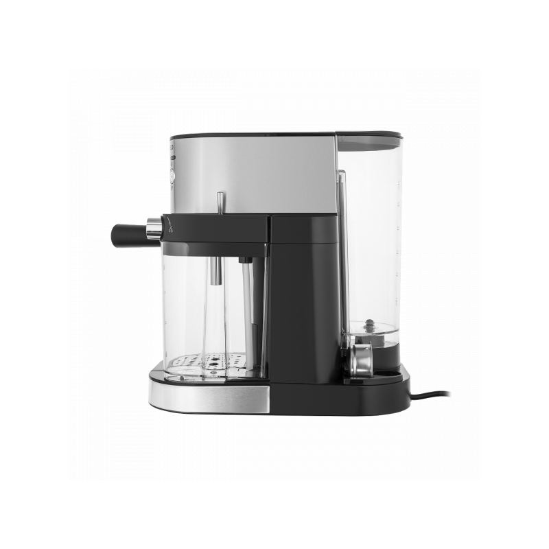 Вид сбоку на кофеварку Maunfeld MF-720S PRO