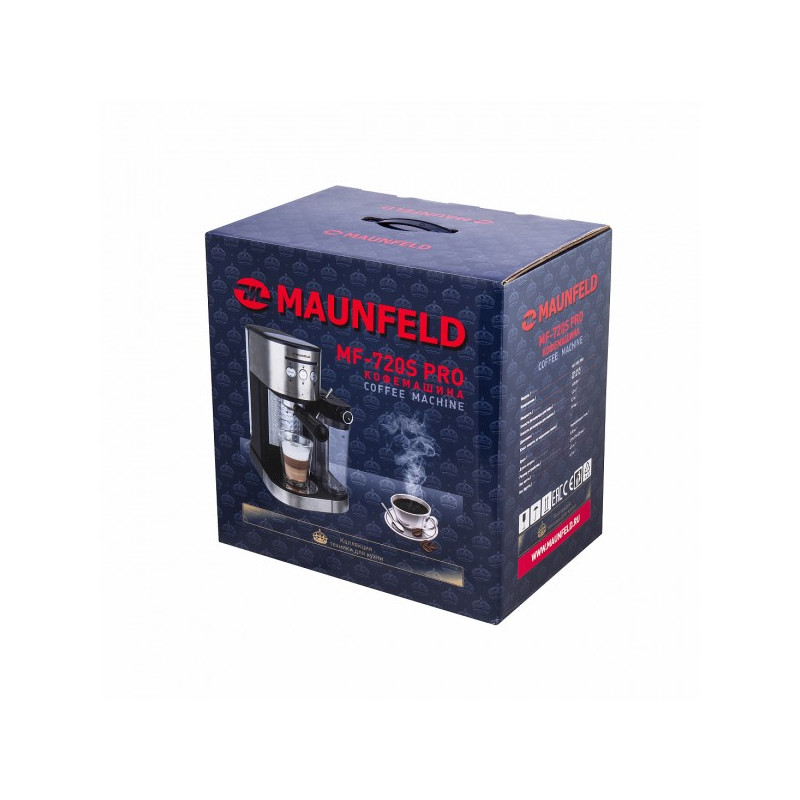 Коробка кофеварки Maunfeld MF-720S PRO