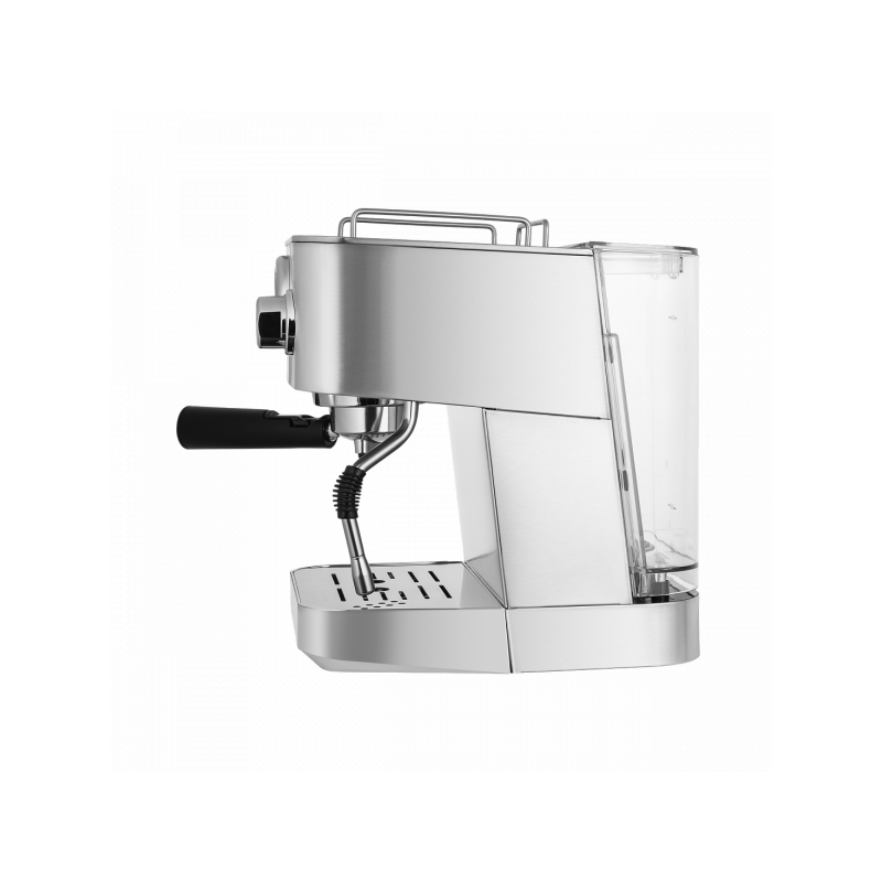 Вид сбоку на кофеварку Maunfeld MF-721S PRO